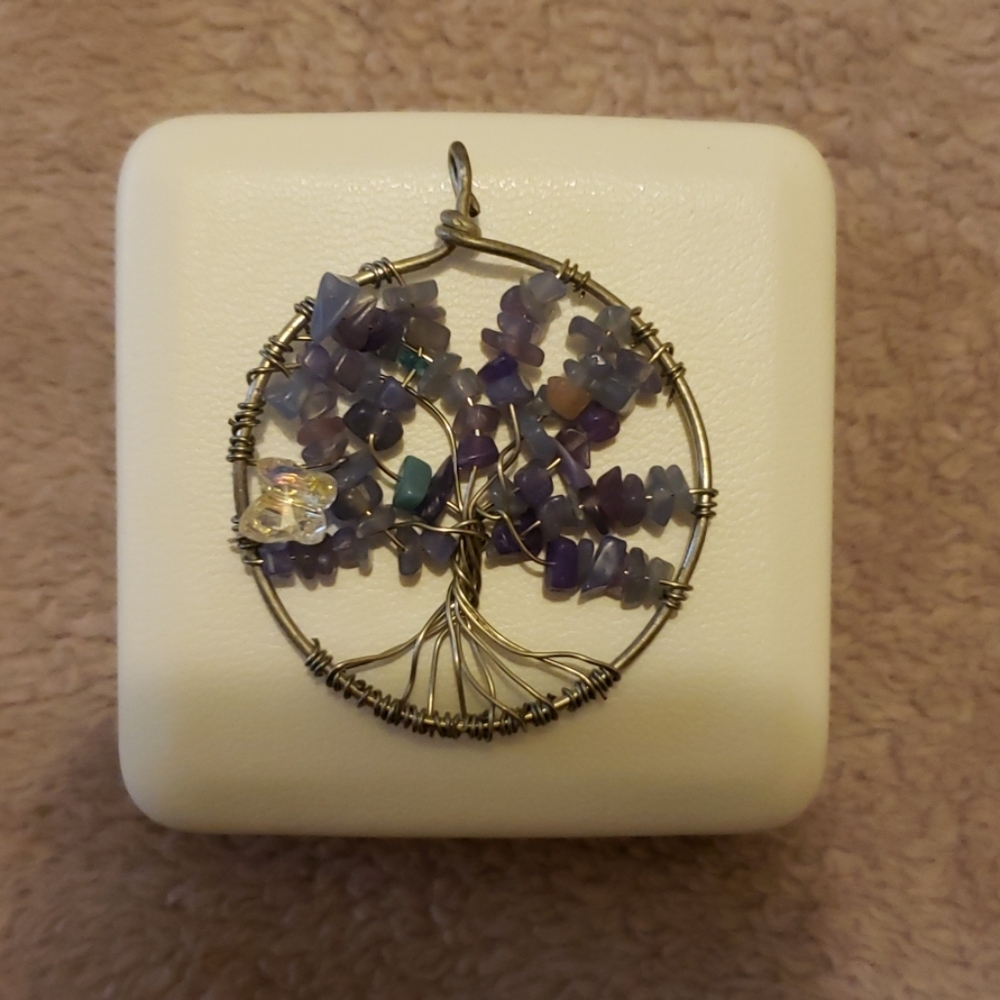 Tree of life handmade charm for necklace